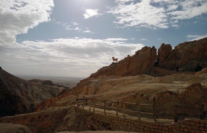 Chebika Mountain Canyon